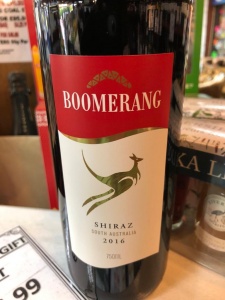 Boomerang Shiraz 2016