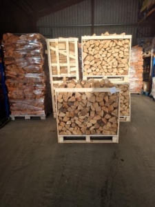 Kiln Dried Oak half Crate