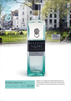 Berkeley Square Gin 70cl