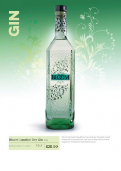 Bloom London Dry Gin 70cl