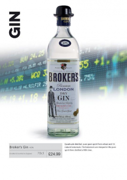 Broker's Gin 70cl