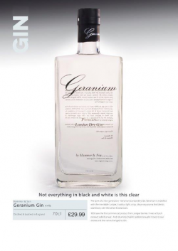 Geranium London Dry Gin 70cl