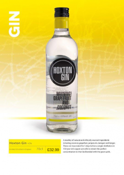 Hoxton Gin 70cl