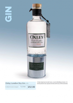 Oxley London Dry Gin 1 Litre