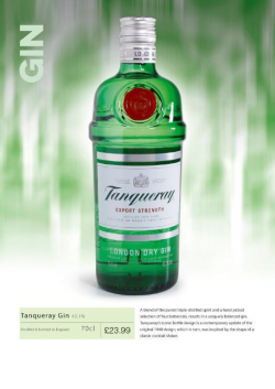 Tanqueray Gin 70cl