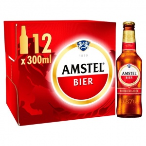 Amstel 12 x 300ml bottles