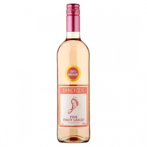 Barefoot Pink Pinot Grigio case of 6 or 7.50 per bottle