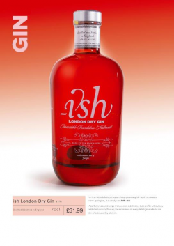 Ish London Dry Gin 70cl