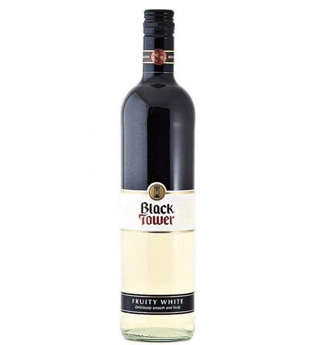 Black Tower Fruity White case of 6 or £4.99 per bottle
