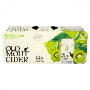 Old Mout Kiwi & Lime 10 x 330ml cans (May 21)
