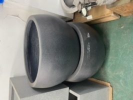 Granito Anthracite Round pots 2 for 390